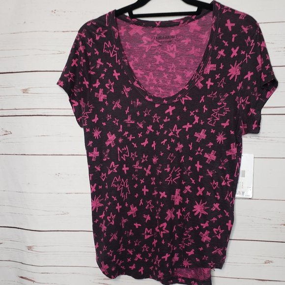 Zadig & Voltaire Aretha Short Sleeve Linen Top - Picture 3 of 10